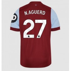 West Ham United Nayef Aguerd #27 Hemmatröja 2023-24 Korta ärmar